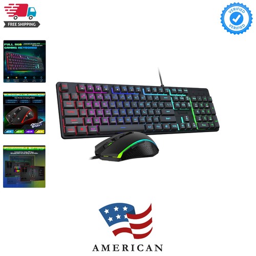 Tastiera mouse gioco s107 - tastiera, e