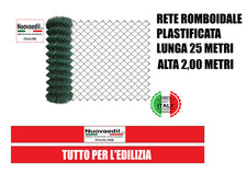 Rete recinzione plastificata