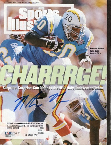 Natrone means signed autograph - means,