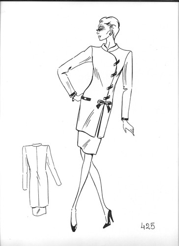 Bozzetto figurino moda - bozzetto,