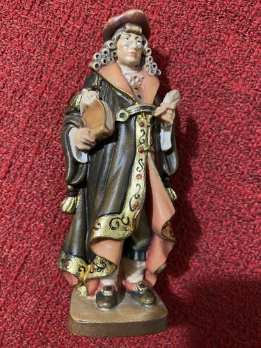 Statua legno giudice del - statua,