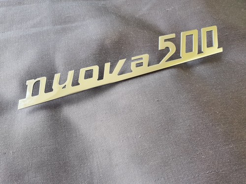Fregio scritta nuova 500 - ,
