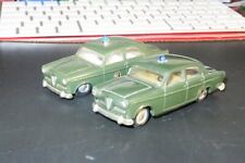 2 x APS POLITOYS n.48 ALFA ROMEO GIULIETTA TI POLIZIA da restaurare.