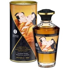 OLIO DA MASSAGGIO SAPORE CARAMELLO-VANIGLIA-COCCO-CREAMY LATTE 100 ML - SHUNGA