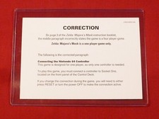FANTASTICA "CORRECTION CARD"