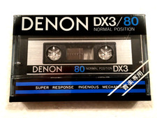 Denon dx3 audiocassetta - denon, 80