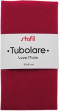 Tubolare velluto rosso