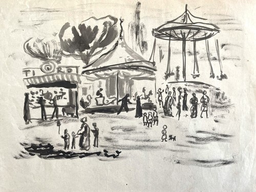 Piazza bologna roma 1946 - piazza, a