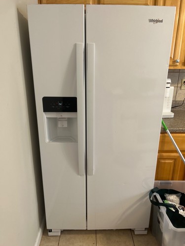 White whirlpool refridgerator
