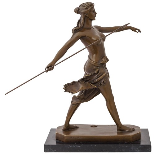Scultura bronzo amazon - in,