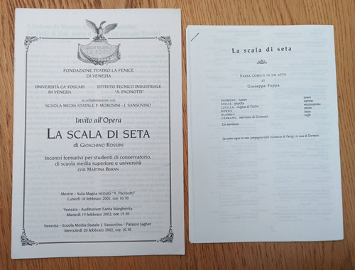 Invito all opera scala - la,
