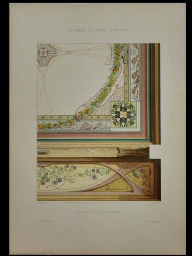 Art nouveau francese coperta - art, francese,
