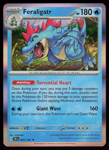 Feraligatr 041 162 - feraligatr, 041/162