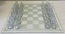 Scacchiera In Vetro Lucido E