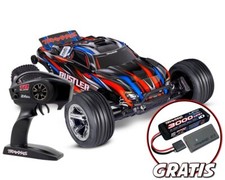 Traxxas Rustler HD BL-2S rosso