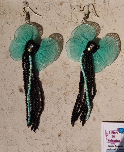 Orecchini pendenti farfalle - orecchini, pendenti,farfalle