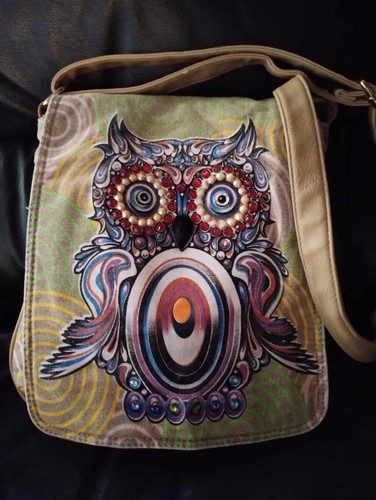 Borsa messenger gufo - borsa,