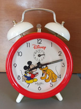 Walt Disney sveglia vintage orologio topolino originale movimento a corda nuova