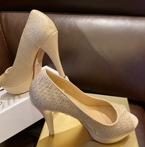 Open toe con - , spillo