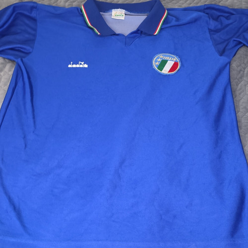 Maglia vintage italia 90 - italia, 86-90