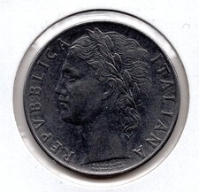 1957 Italy Italian 100 Lire