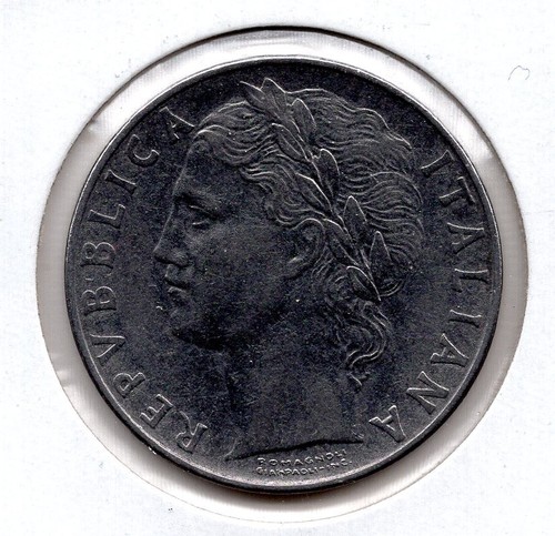 1957 italy italian 100 - 1957, lire