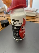 Antico estintore spray capo dei pompieri antico vintage