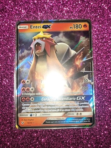 Pokemon card entei holo - card,