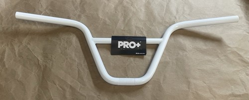 Manubrio bmx bianco - pro+, 22,2