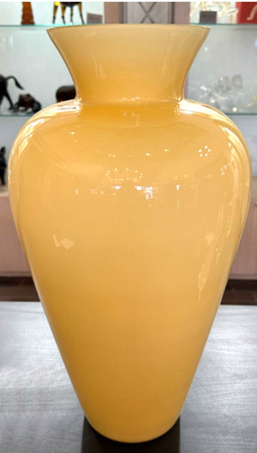 Blown murano glass amphora - glass,