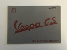 Libretto uso e manutenzione