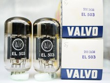 coppia abbinata EL503 8278 VALVO Röhre Tube Test Roe-V-10 NUOVA in SCATOLA 5/6