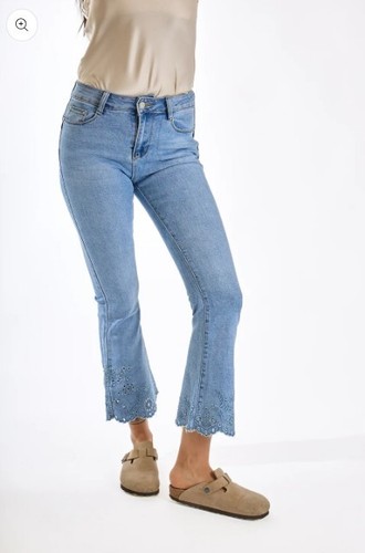 Pantaloni jeans trombetta - pantaloni,