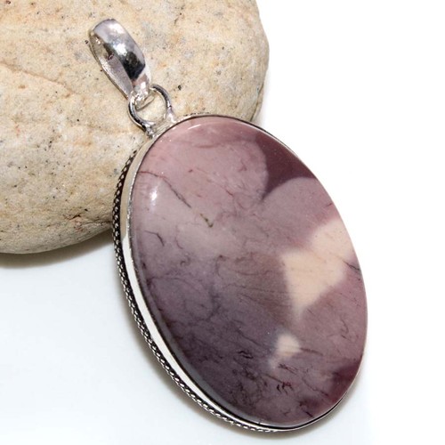 Ciondolo mookaite placcato