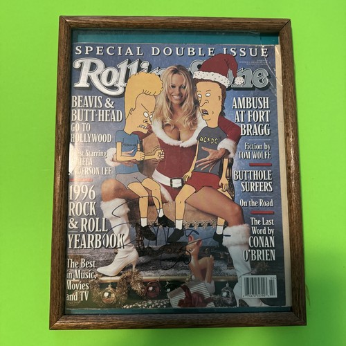 Pamela anderson hand signed - pamela,