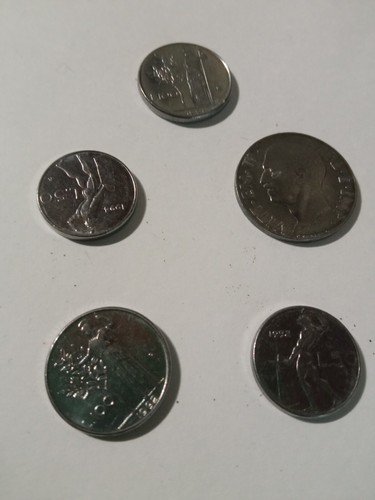 Monete una lire 1941 - monete,