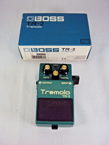 Boss tremolo guitar - tr-2,