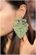 Orecchini in pizzo macrame