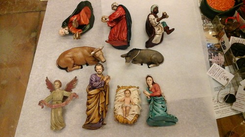 Presepe completo pastori - pastori, landi