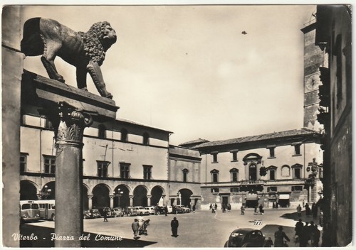 Viterbo piazza del comune - del,