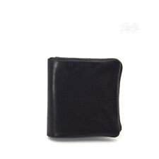 Portamonete portafoglio pozzetto vera pelle piccolo pieghevole portaspiccioli