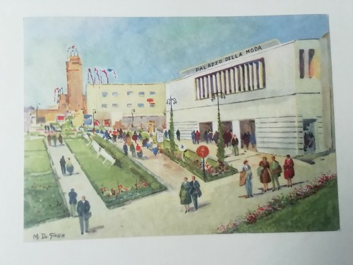 Cartolina pubblicitaria fiera - pubblicitaria,