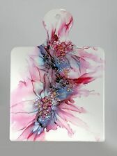 Sottopentola in ceramica design FIORI 13.5x19 cm BOMBONIERA 1DCC