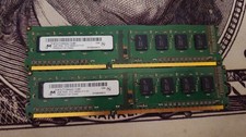 RAM Micron DDR3 mt8jtf25664az 2 GB 1RX8 PC3-10600U-9-11-A1