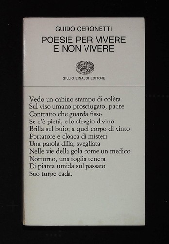 Ceronetti guido poesie per - guido,