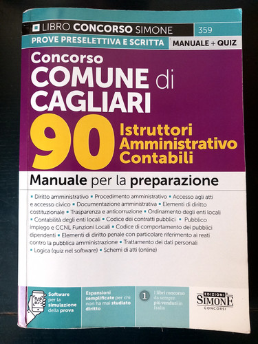 Libri concorso comune - comune, di