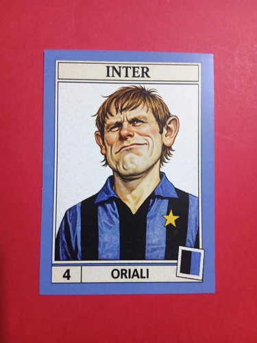 Figurina caricatura calciatori - figurina,