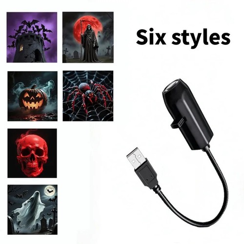 Proiettore usb halloween led - proiettore,
