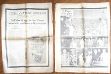L'OSSERVATORE ROMANO DEL 11