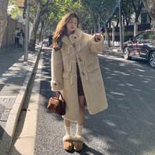 Cappotto lungo donna pelliccia